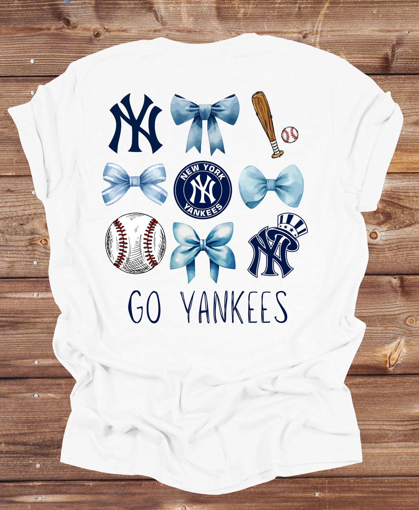 Baseball Tee: Yankees