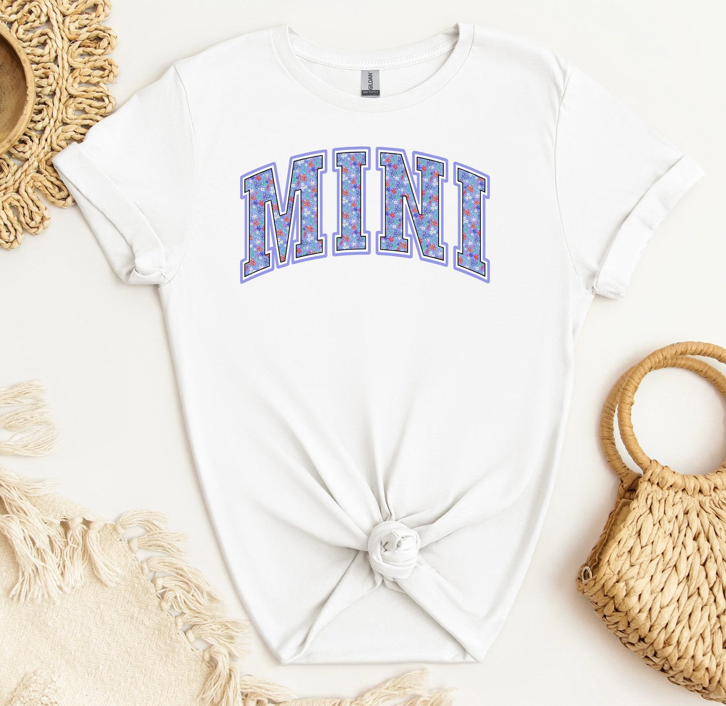 Blue Floral Mini