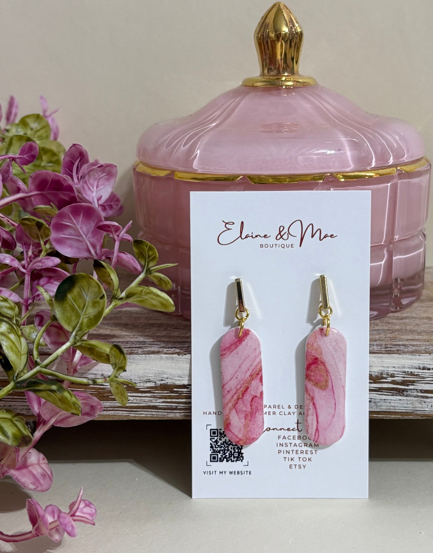 Pink and Gold Marble Collection