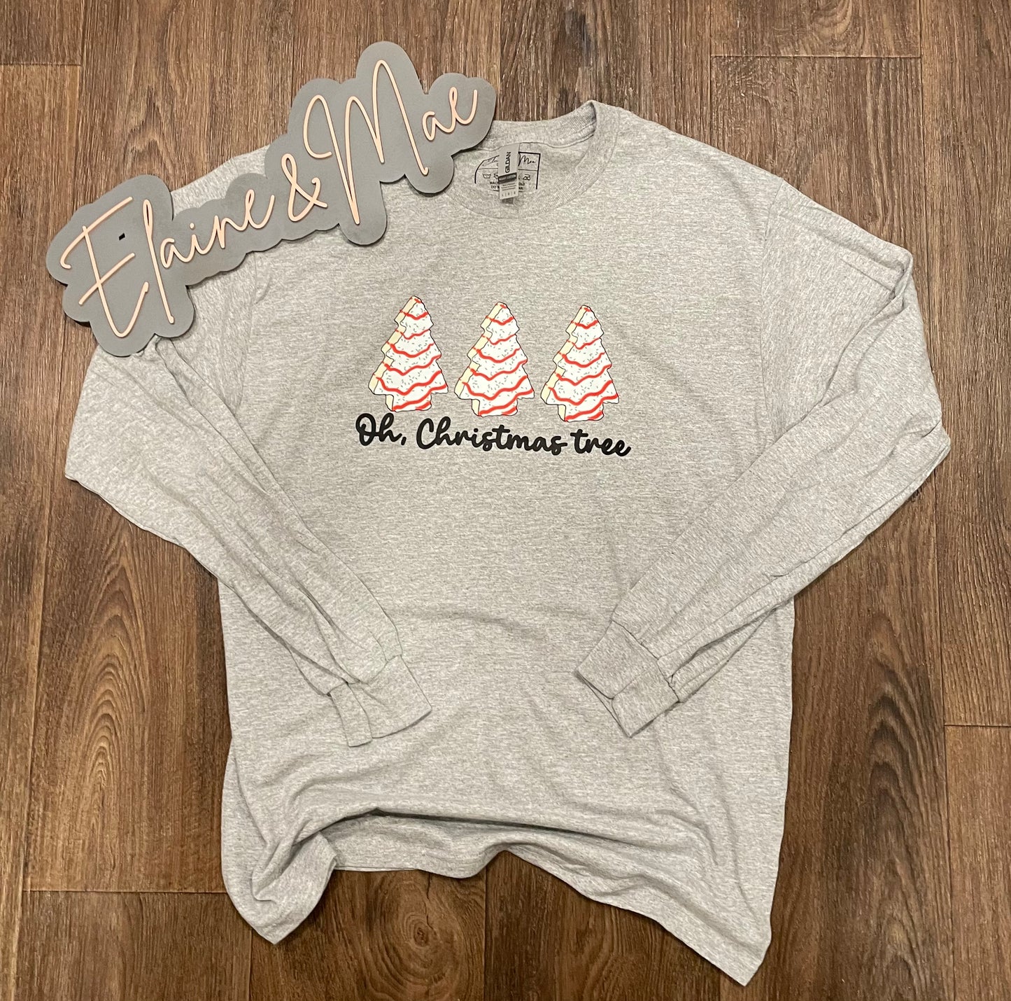 Adult Oh Christmas Tree Shirt
