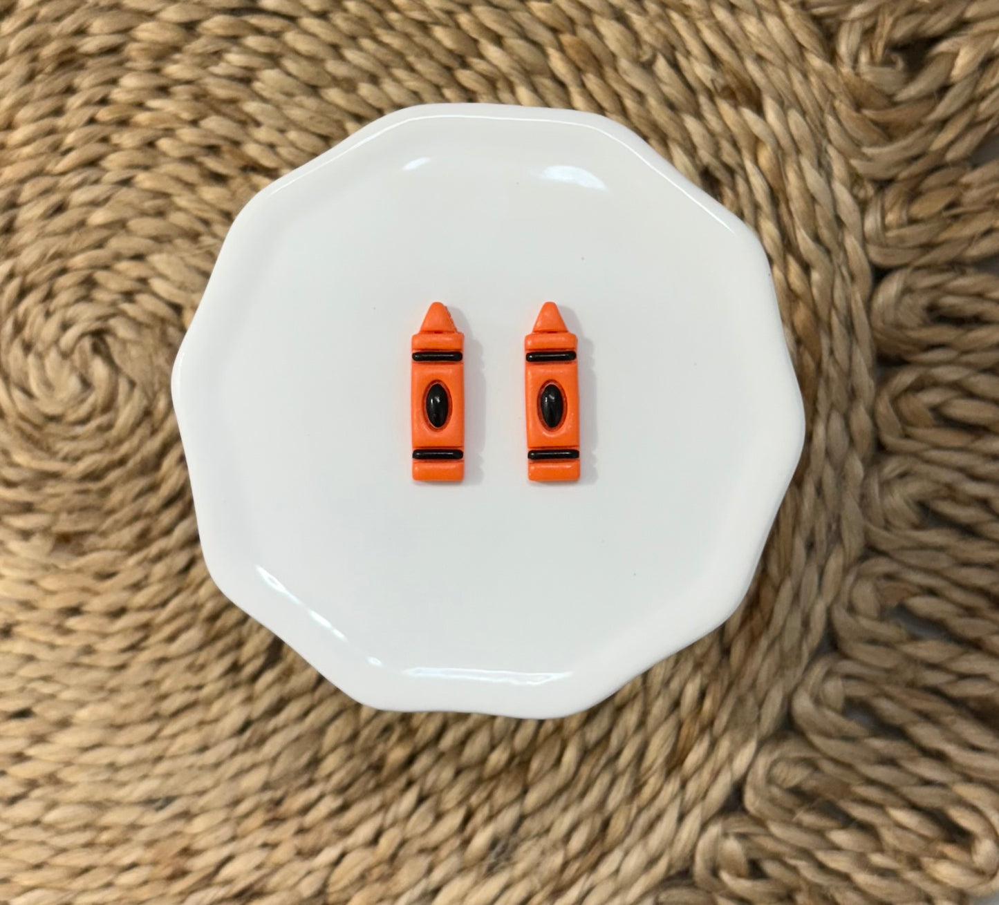 Orange Crayons