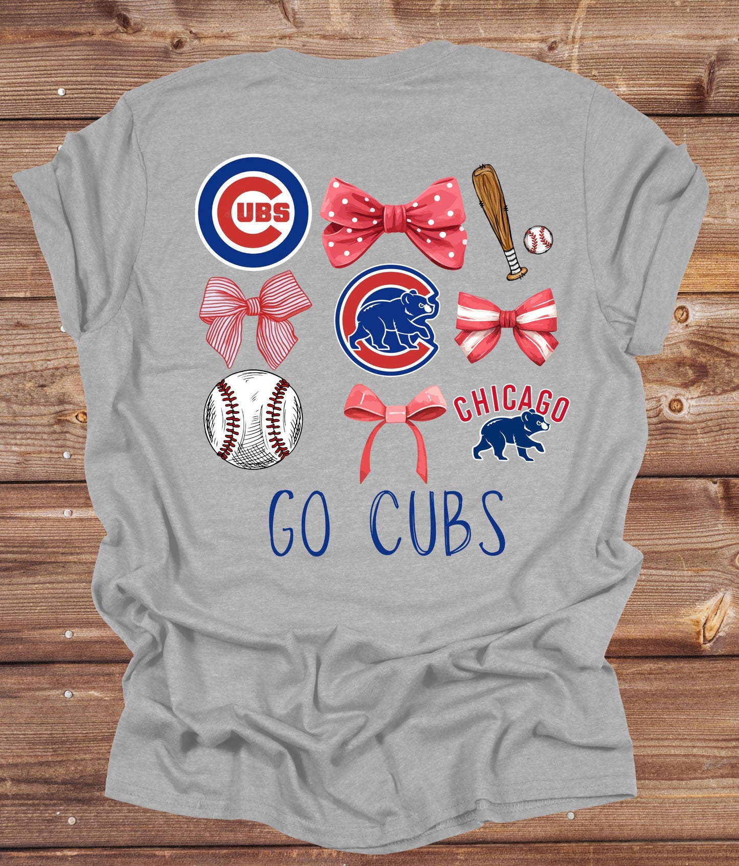 Baseball Tee: Cubs