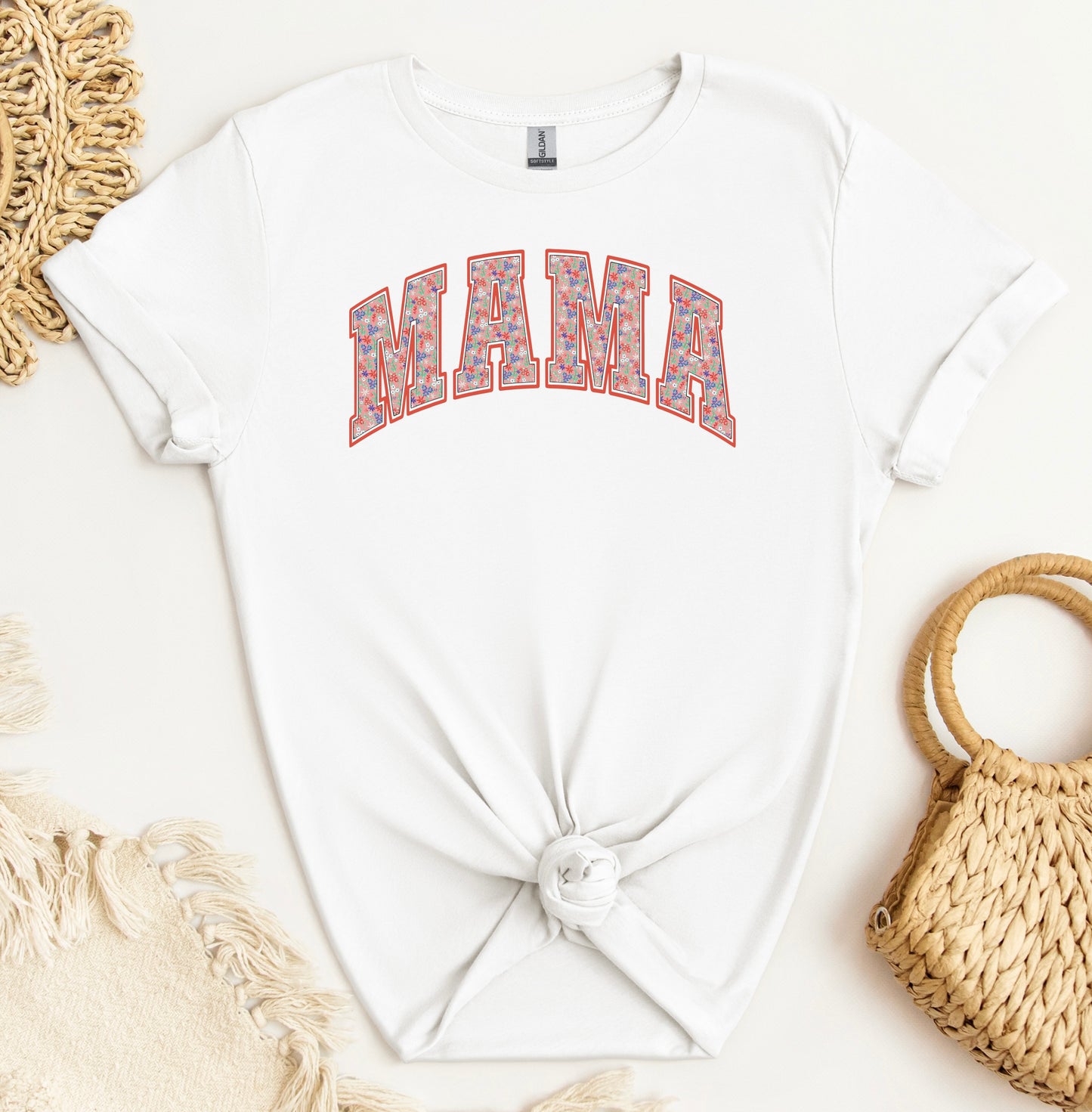 Red Floral Mama