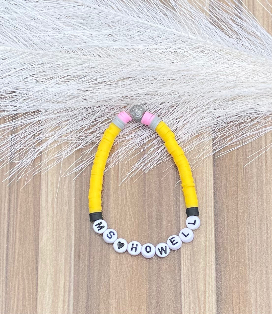 Pencil Themed Bracelets