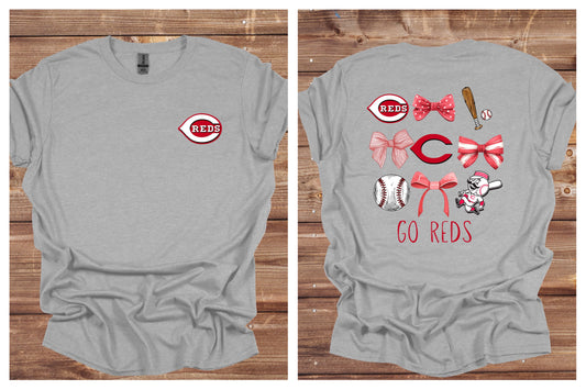 Baseball Tee: Reds