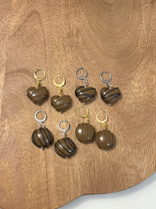 Sweet Treat Truffle Earrings