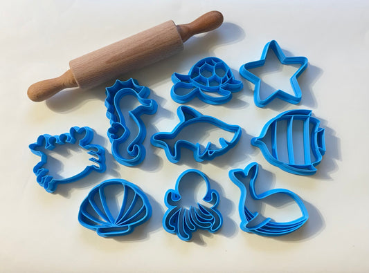 Under the Sea Play-doh Cutters