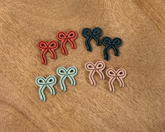 Mini Bow Studs