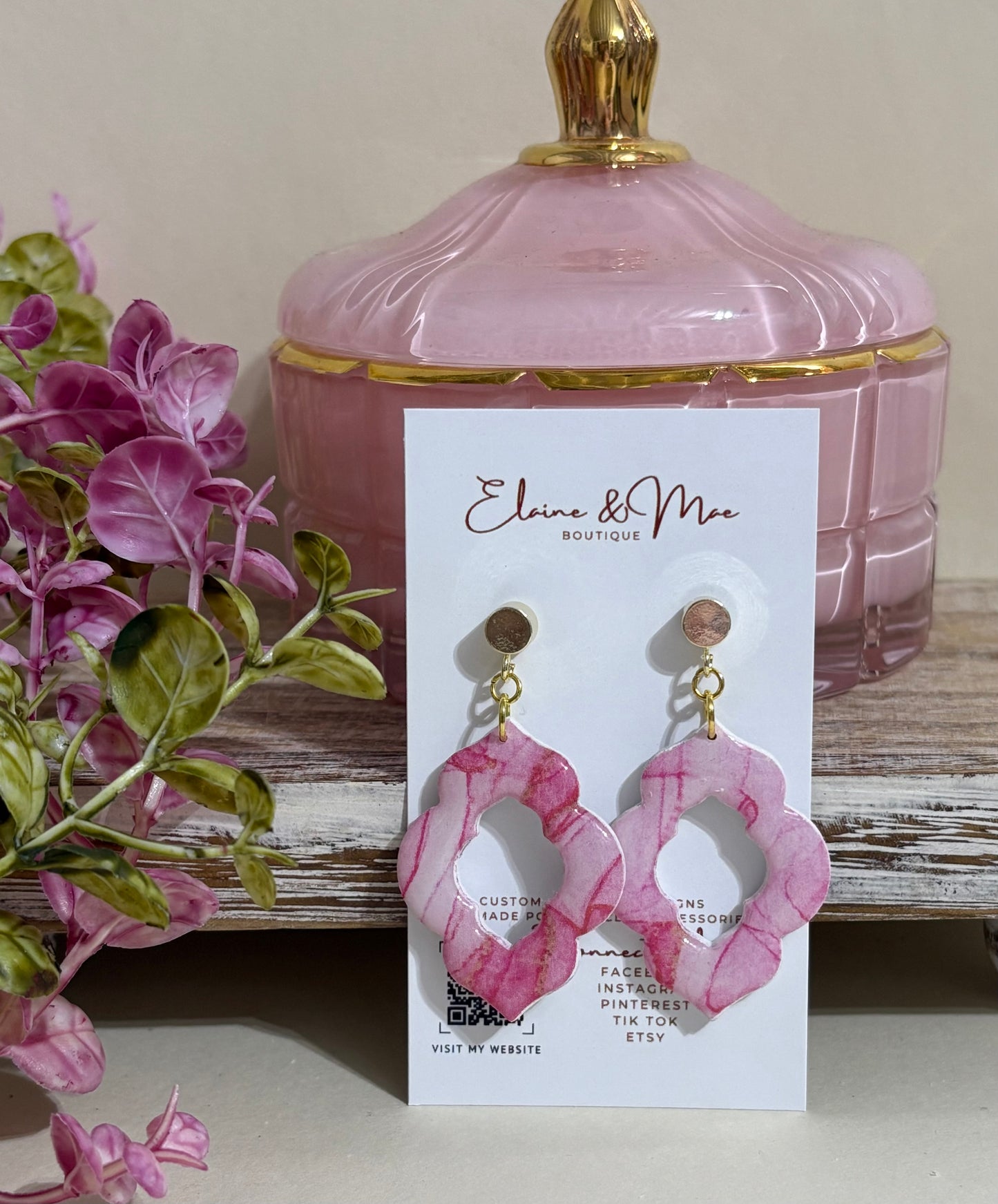Pink and Gold Marble Collection