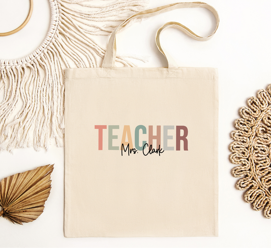 Teacher Tote Bag