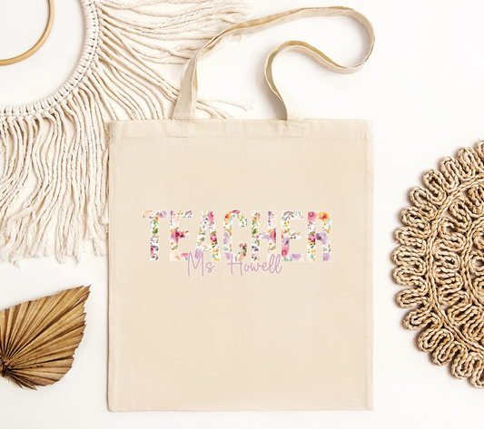 Teacher Tote Bag