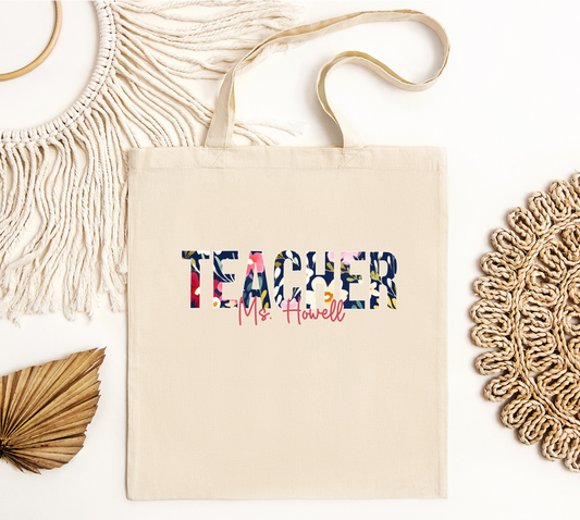Teacher Tote Bag