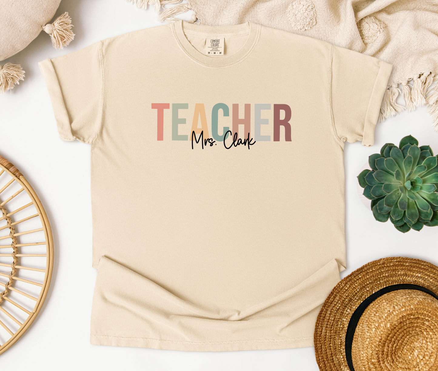 Teacher with Name