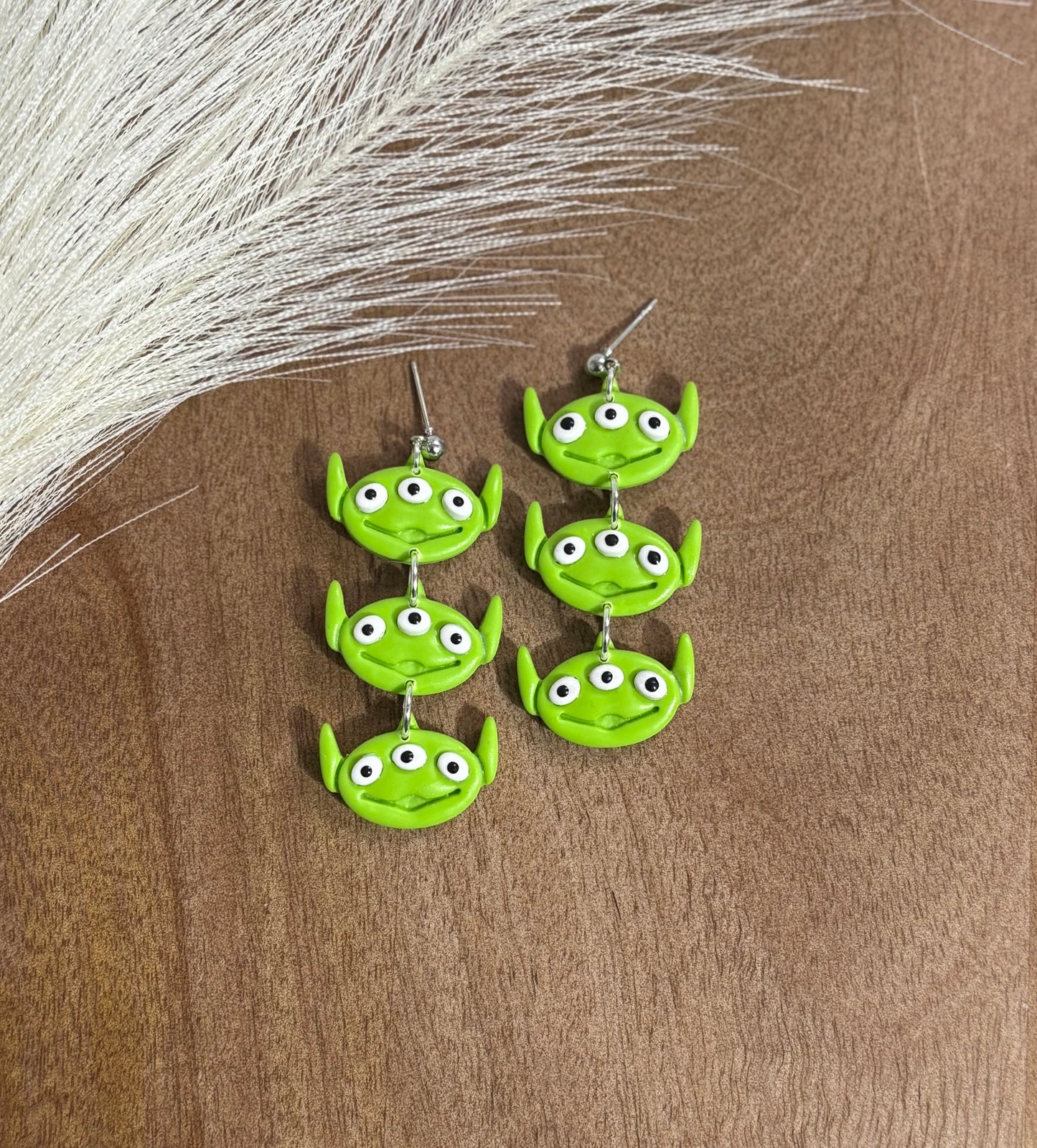 Little Green Men Dangles