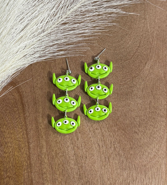 Little Green Men Dangles