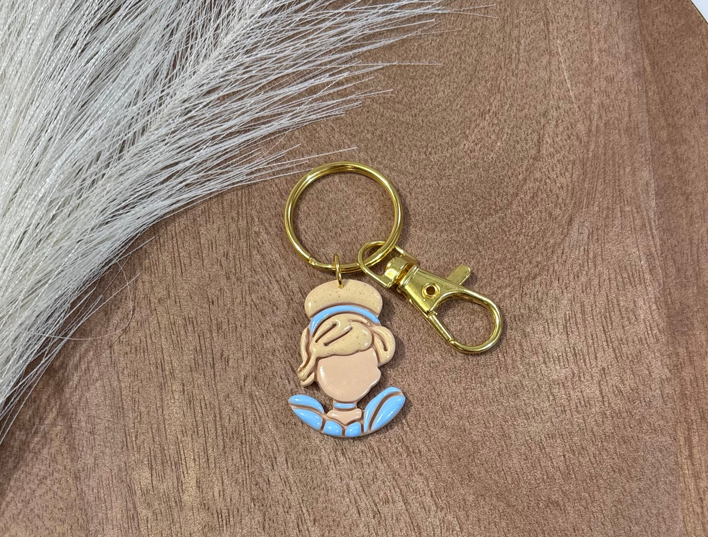 Glass Slipper Bag Charm