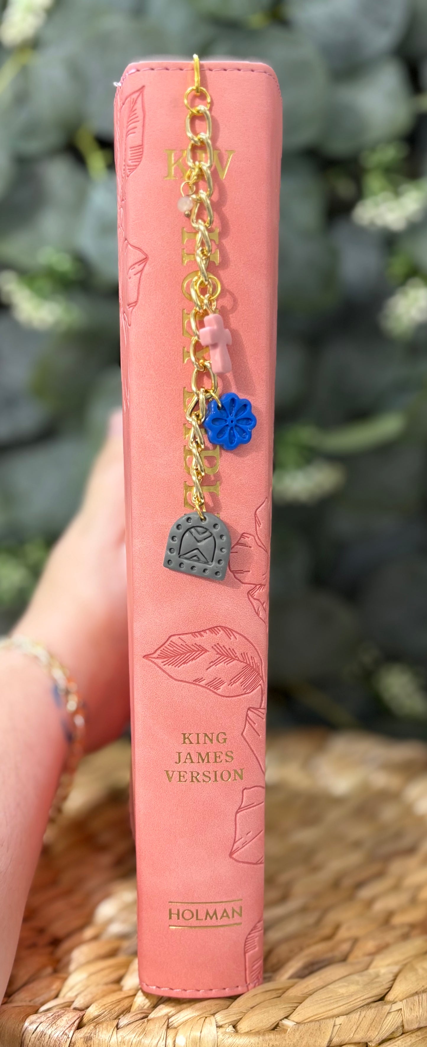 Gentle Faith Bookmark | Soft Tone Bible Bookmark | Handmade Christian Page Marker