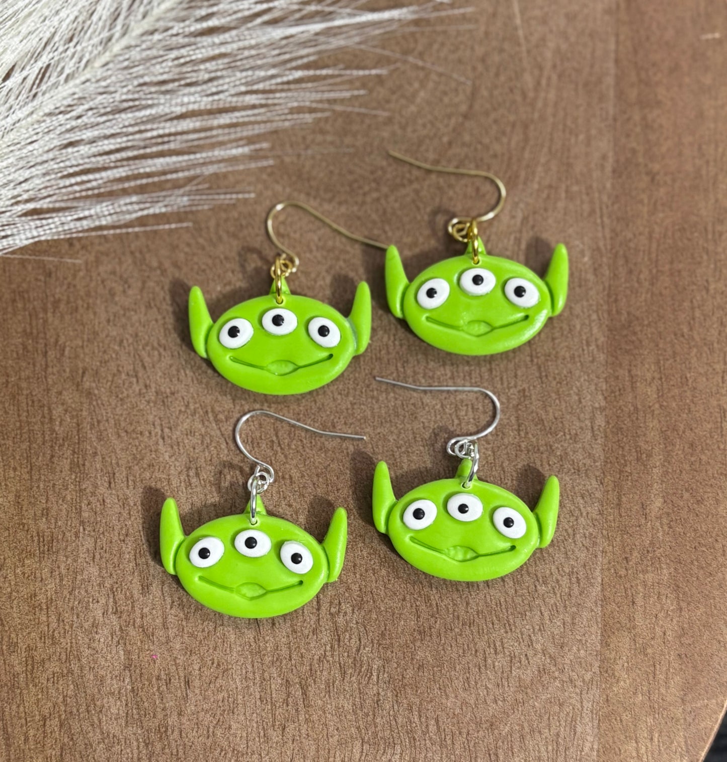 Little Green Men Dangles