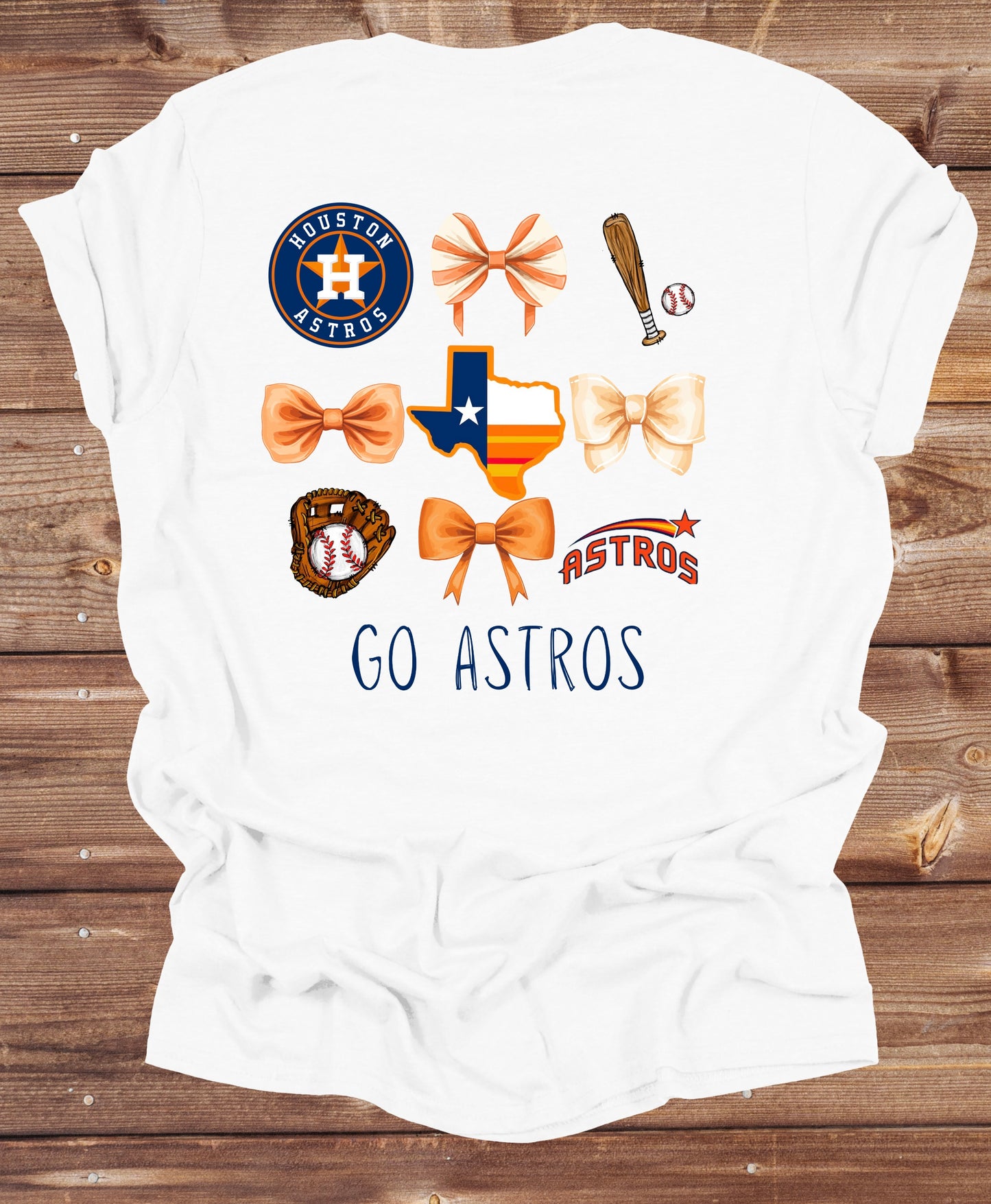 Baseball Tee: Astros