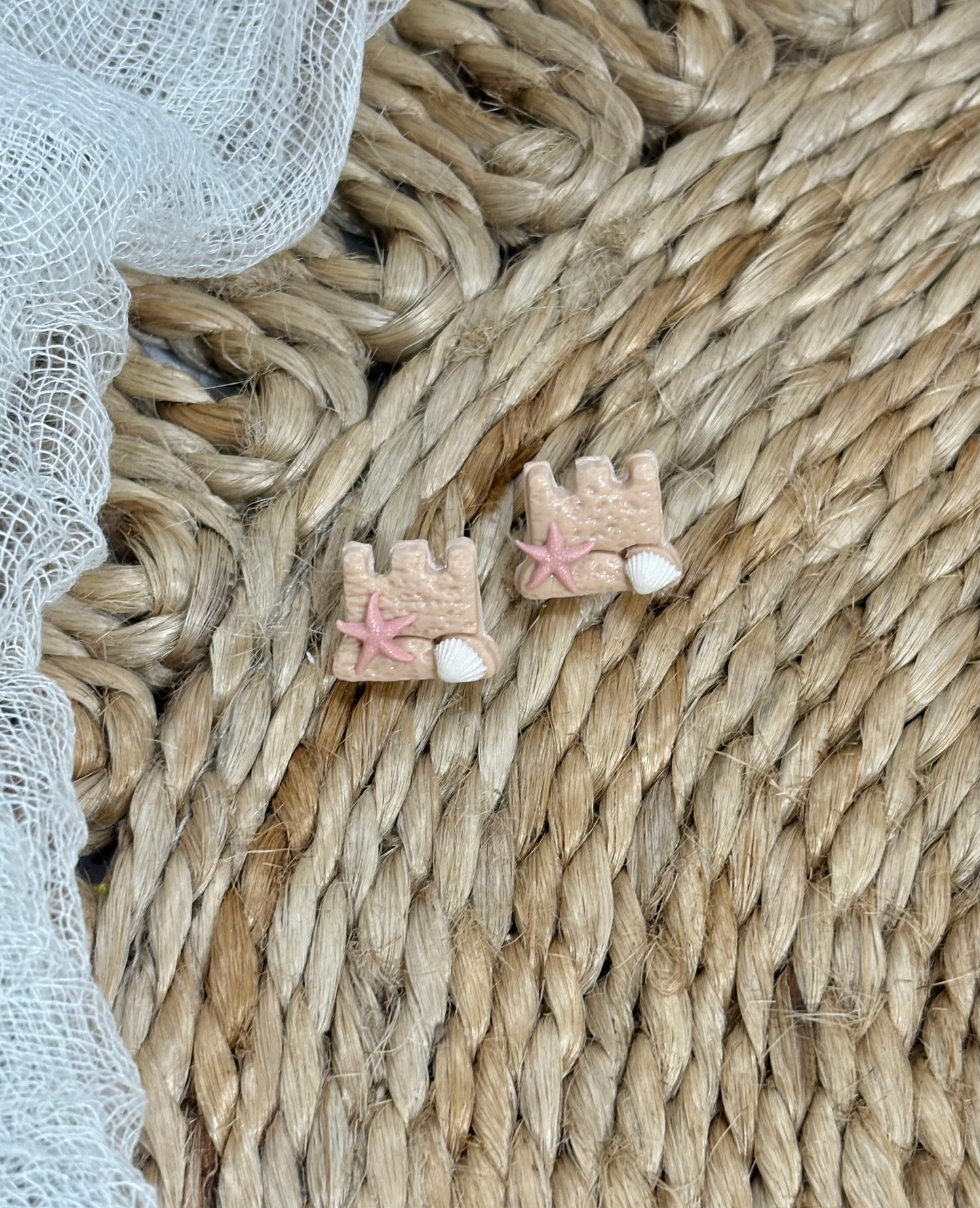 Sandcastle Studs