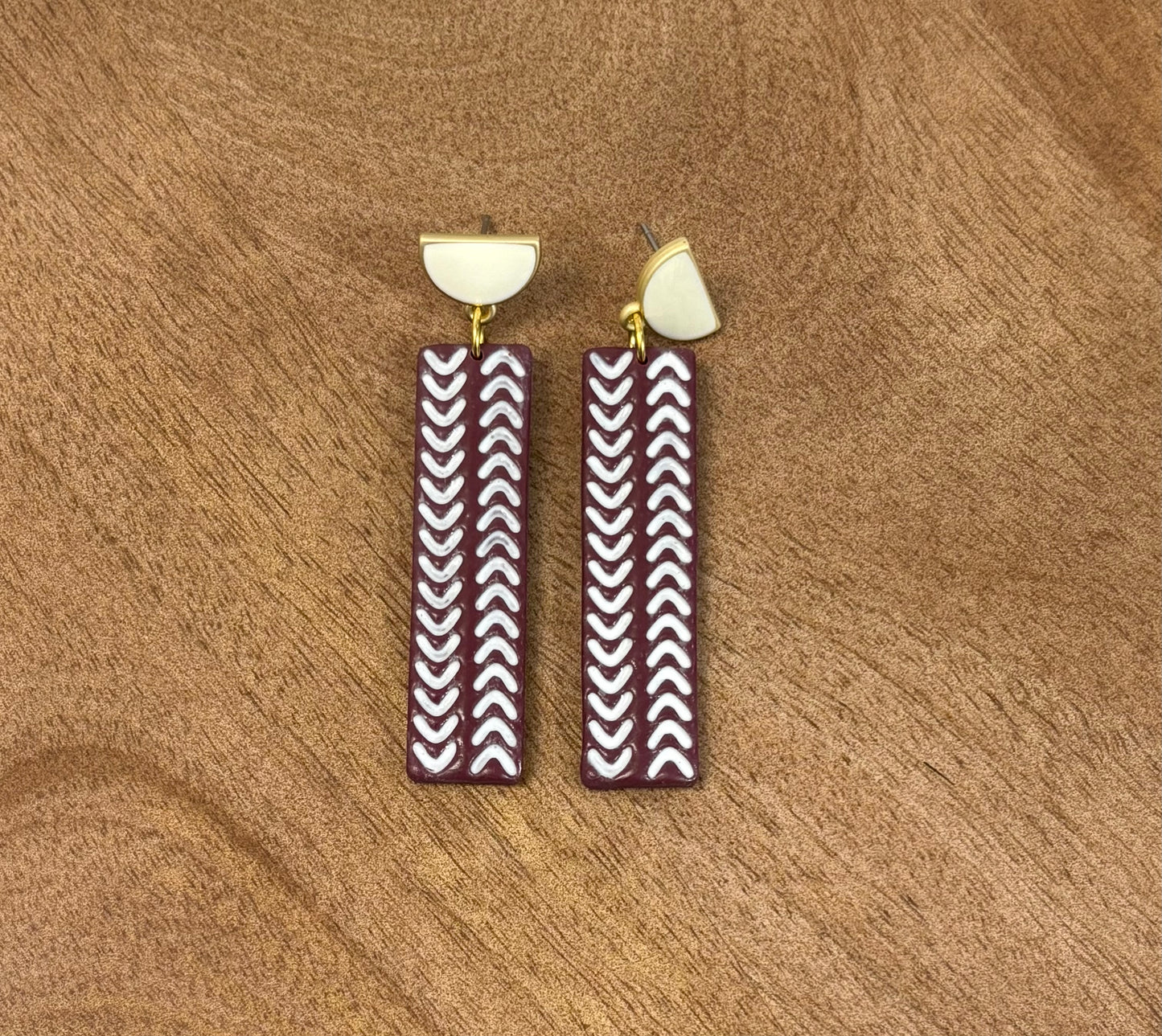 Chevron Columns