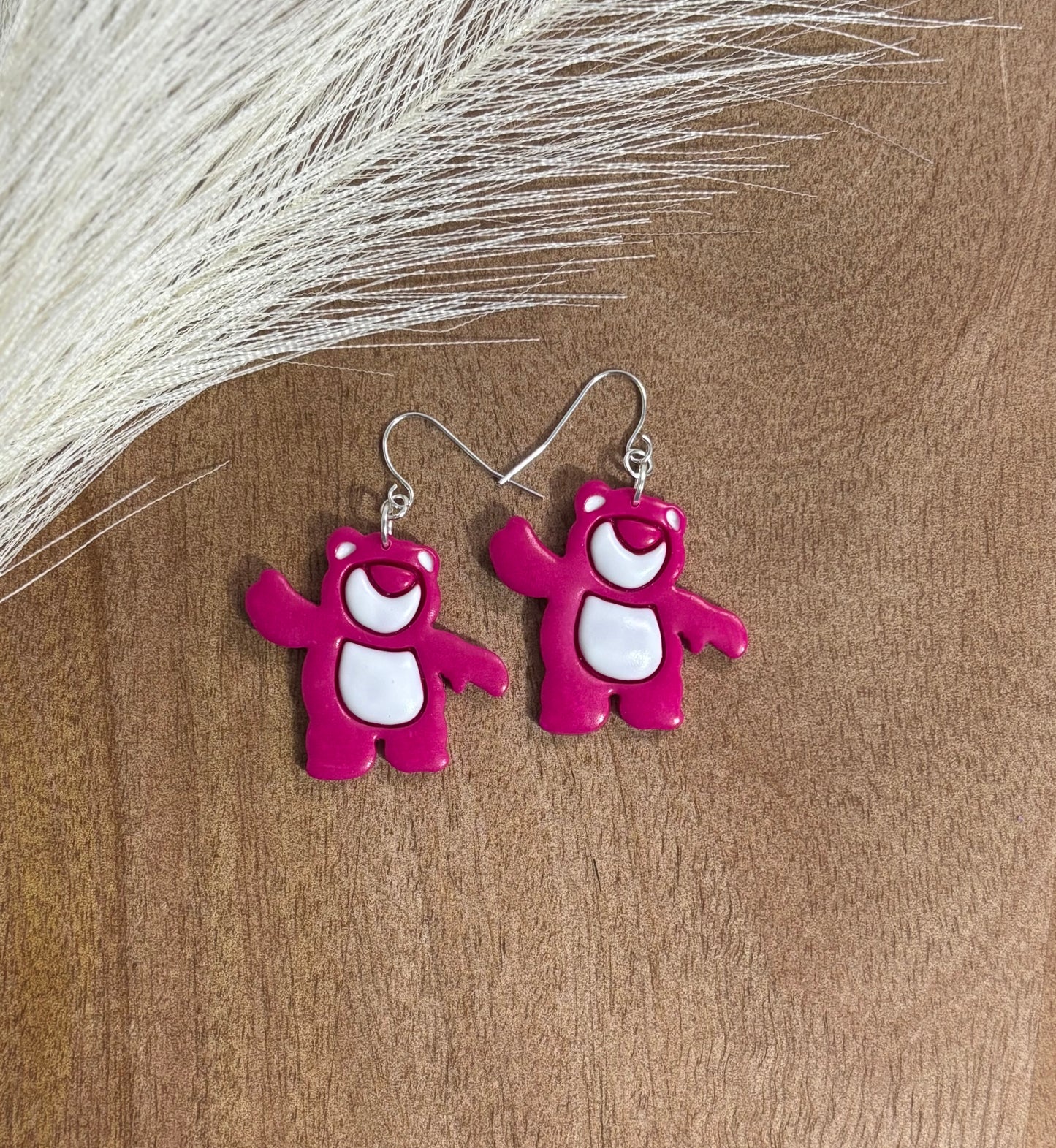 Toy Box Bear Silhouette Dangles