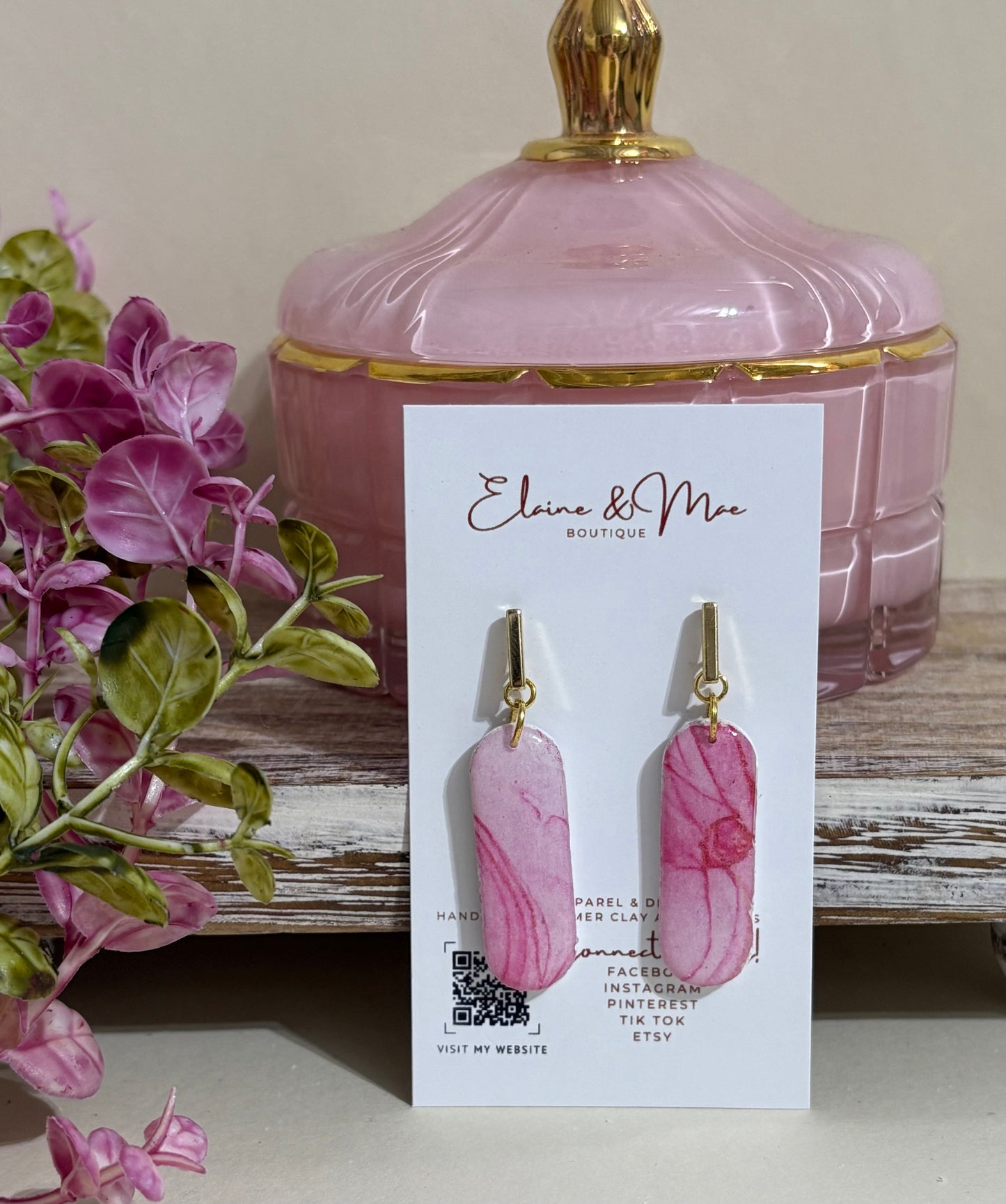 Pink and Gold Marble Collection