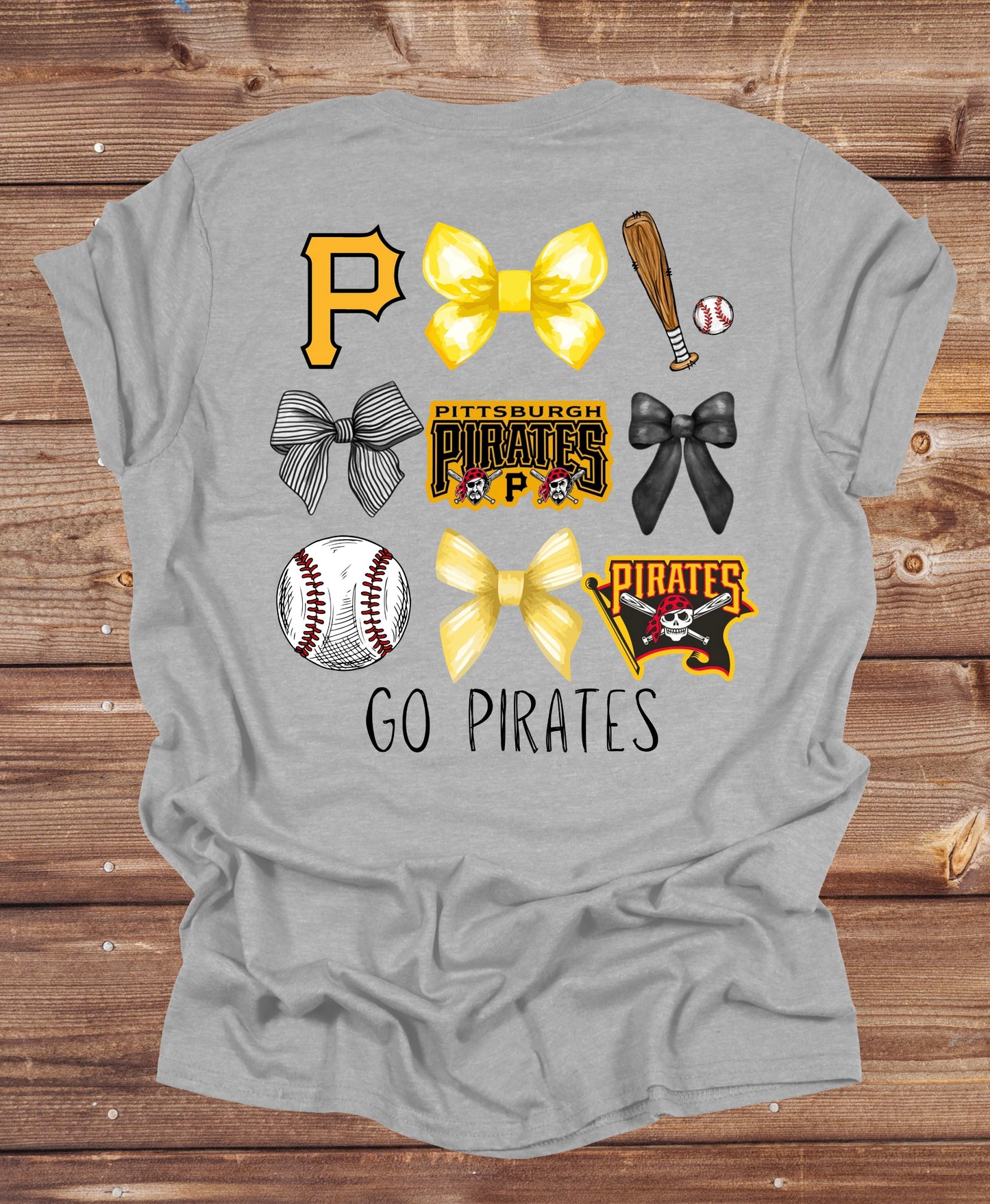Baseball Tee: Pirates