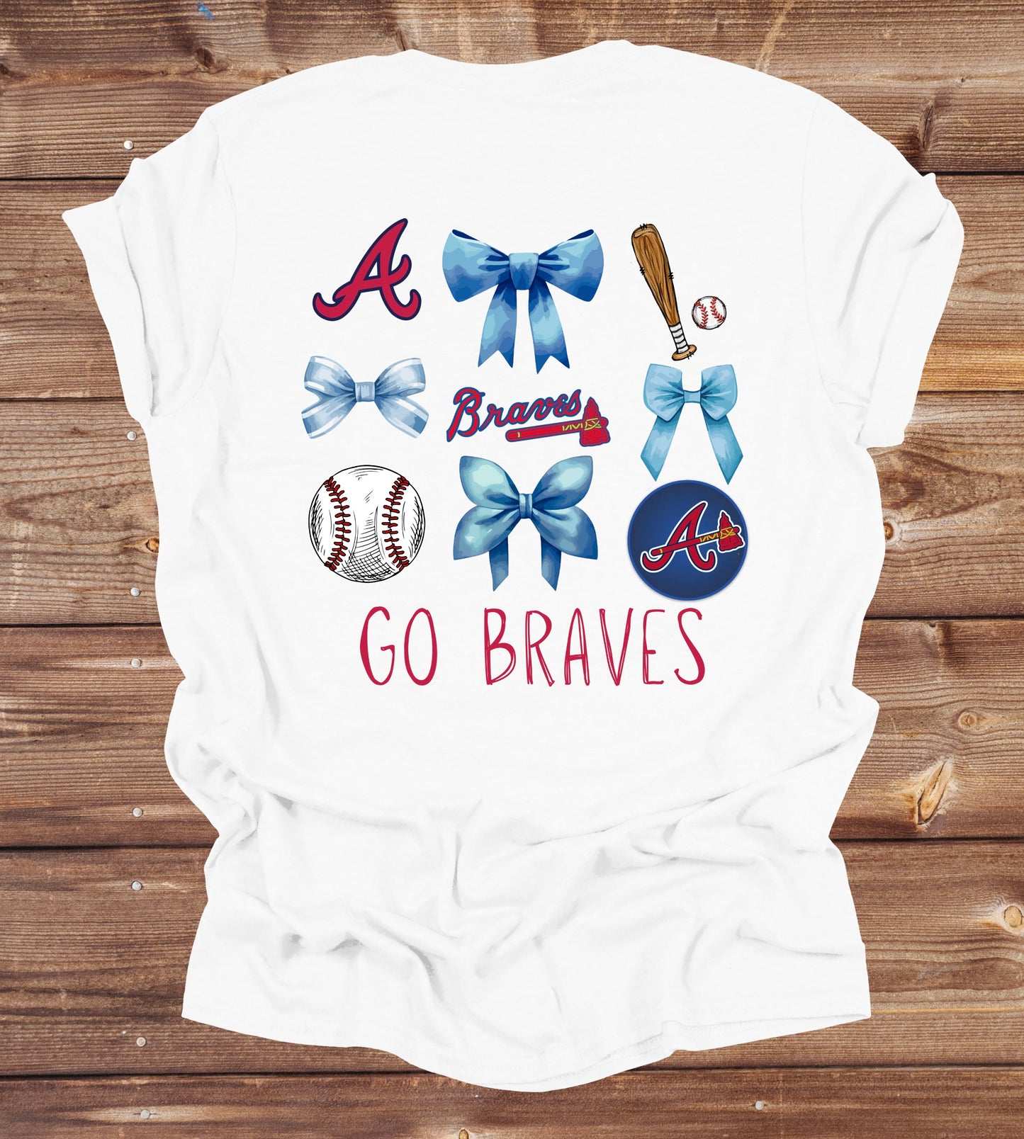Baseball Tee: Braves