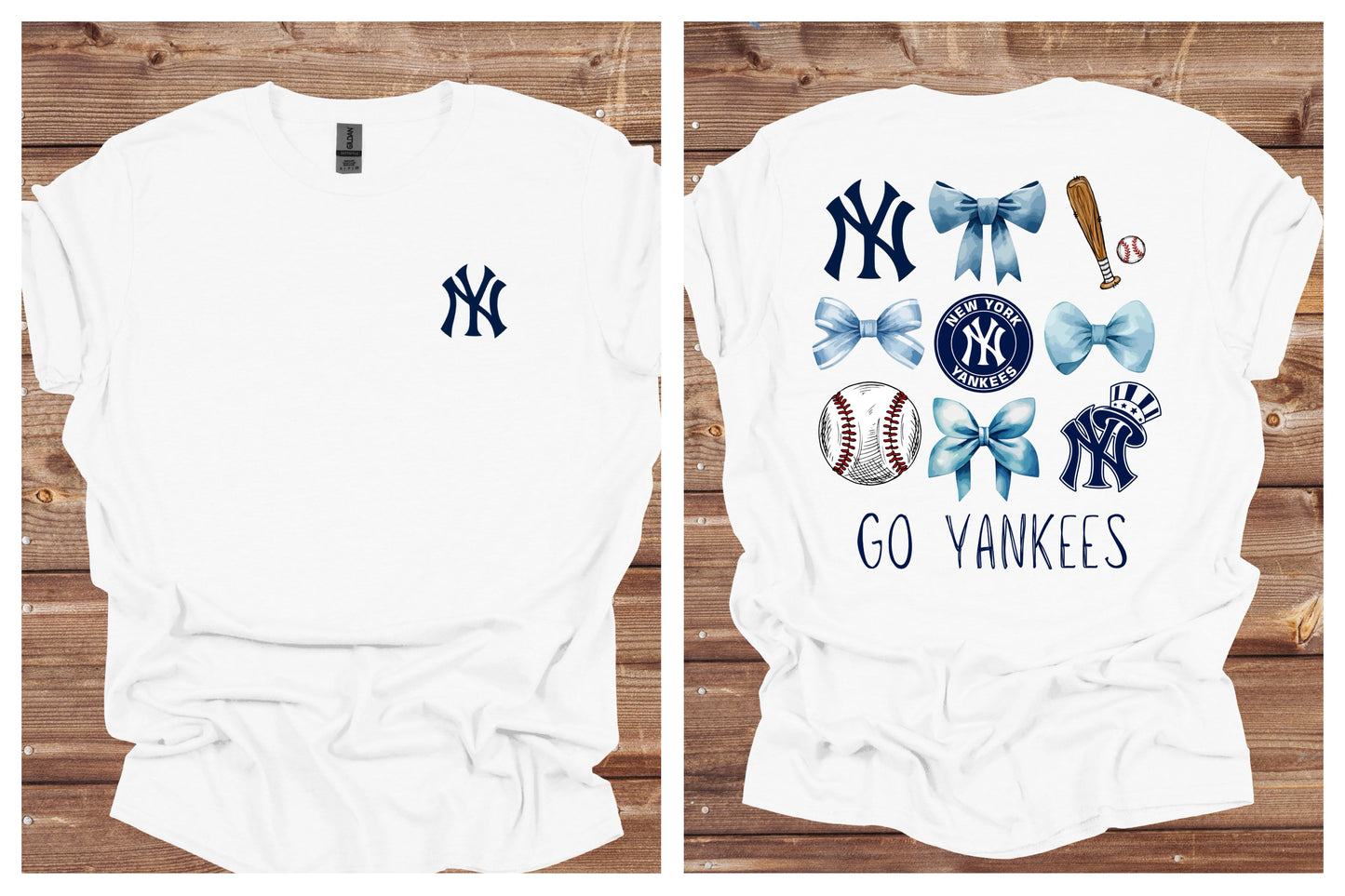 Baseball Tee: Yankees
