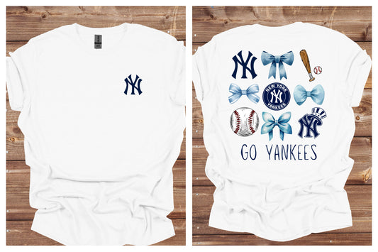 Baseball Tee: Yankees