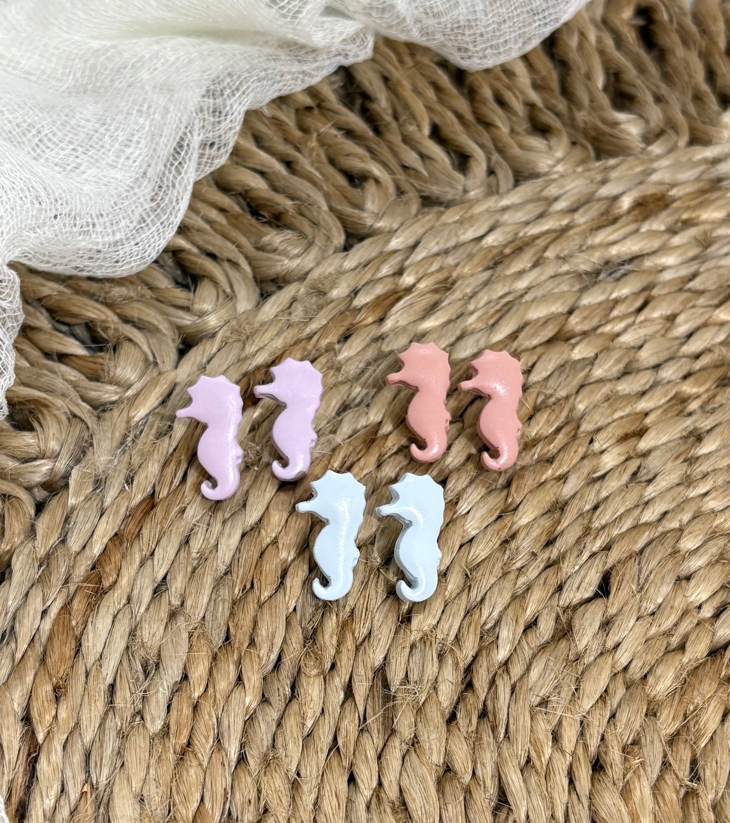 Seahorse Studs