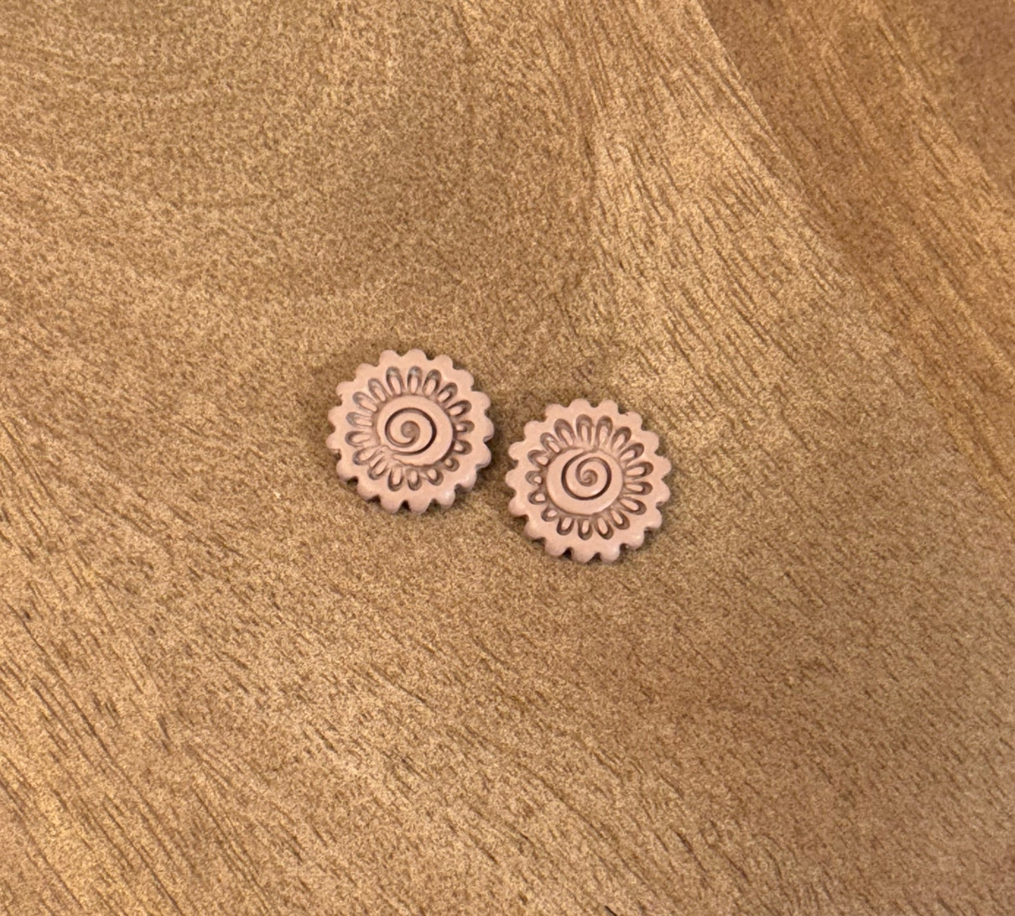 Spiral Sun Studs