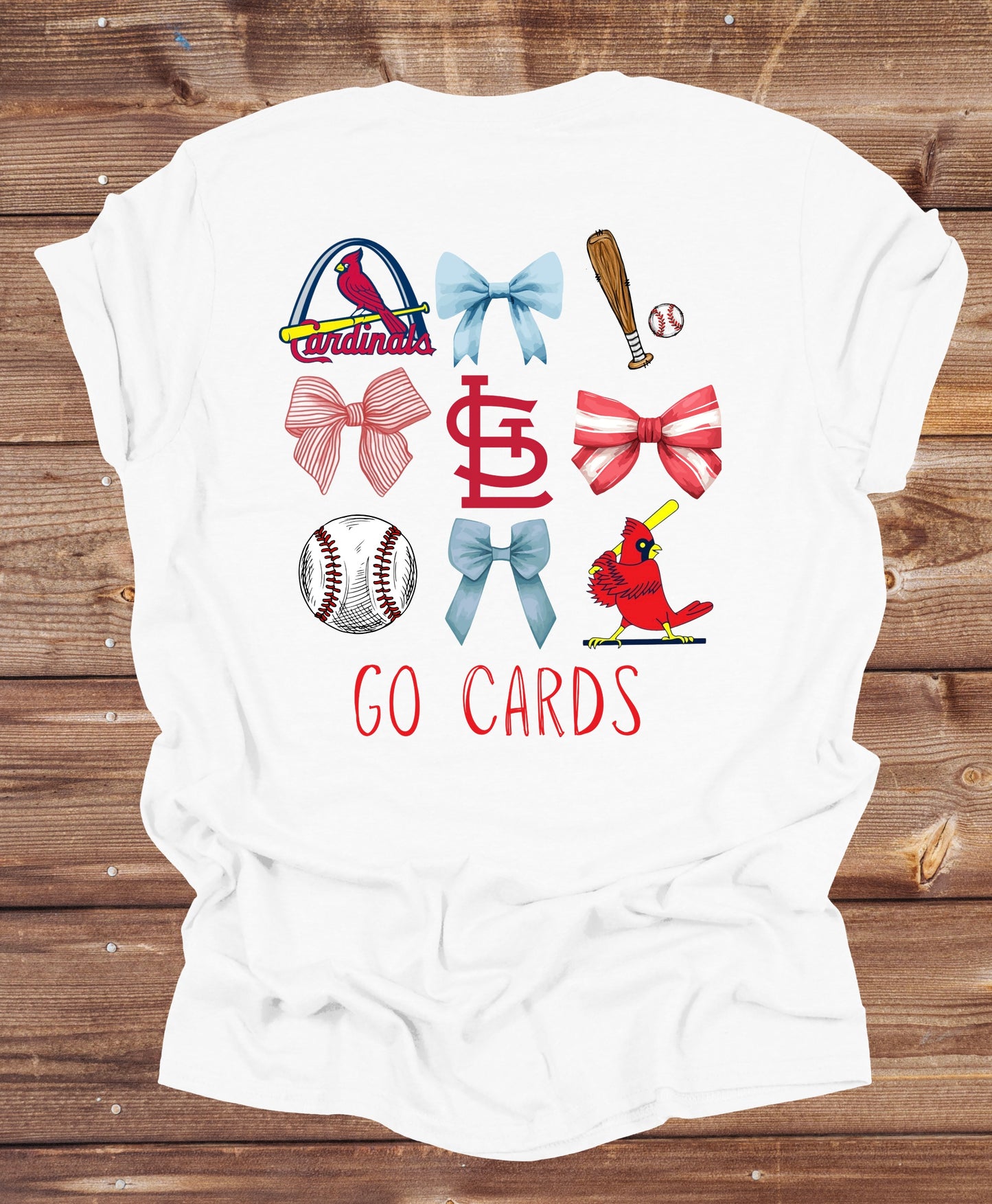 Baseball Tee: Cardinals