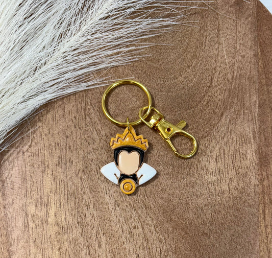 Poisoned Crown Silhouette Bag Charm