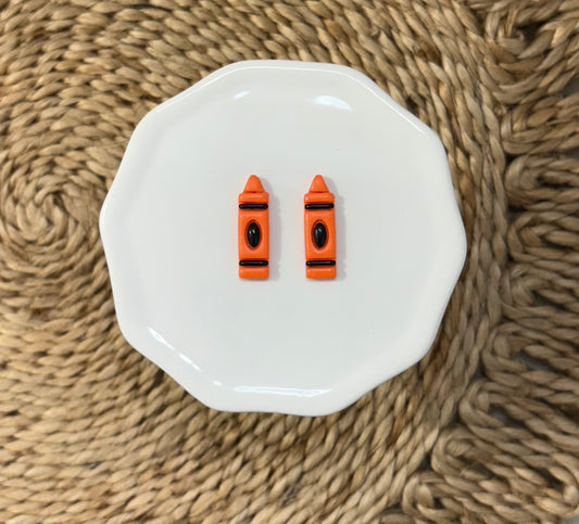 Orange Crayons
