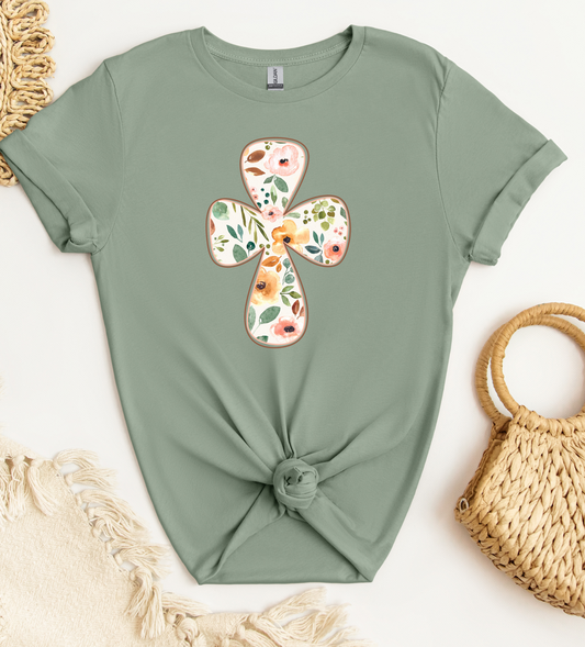 Floral Cross