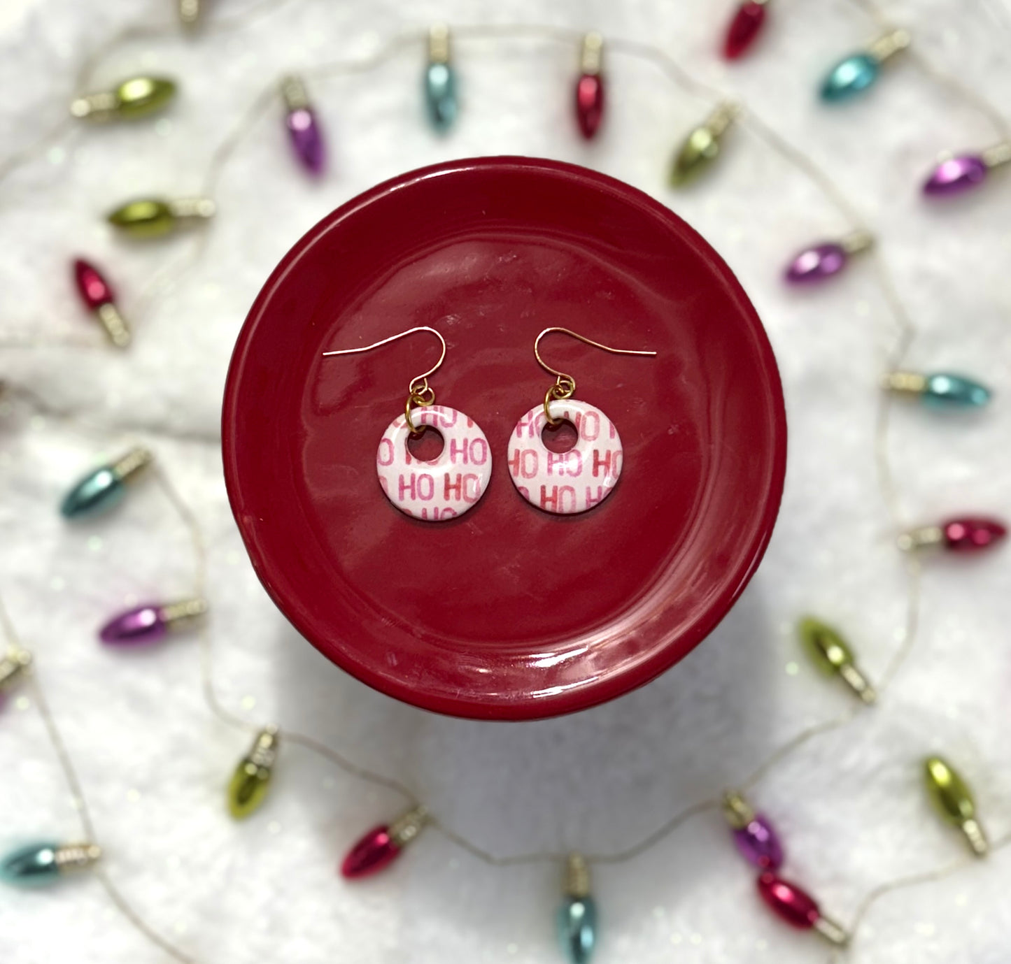 Classic Ho Ho Ho Dangles