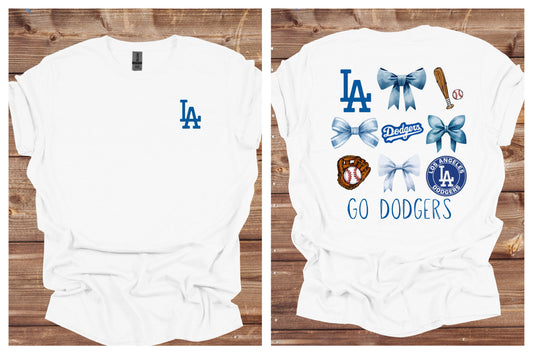 Baseball Tee: Dodgers