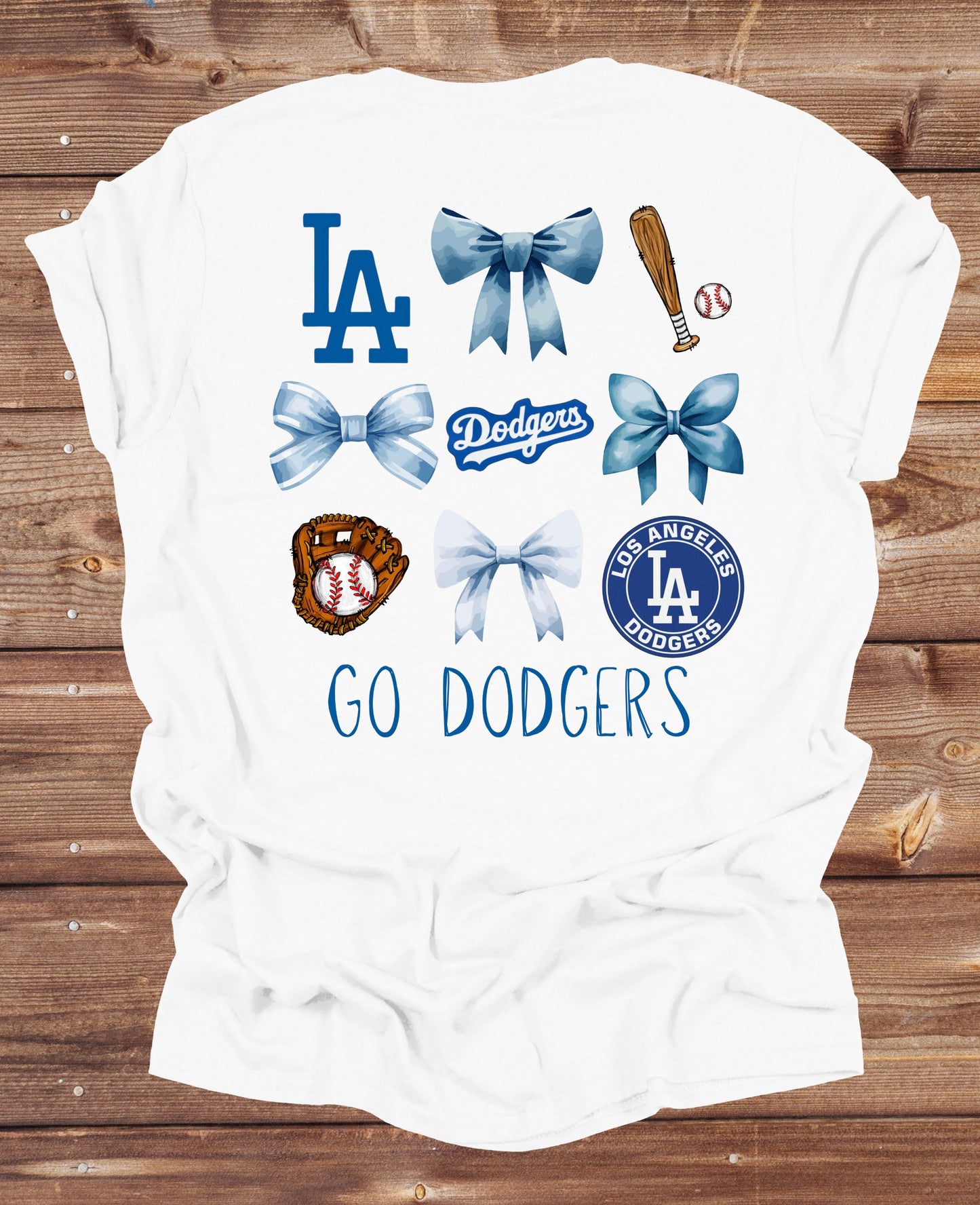 Baseball Tee: Dodgers