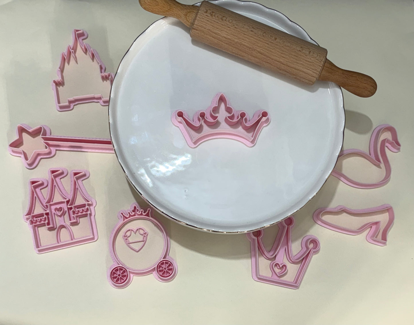 Princess Play-doh Cutters