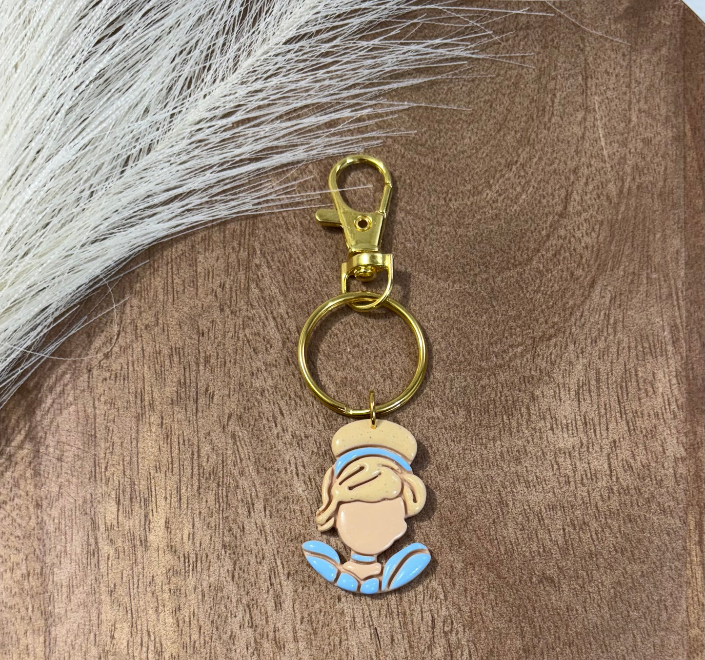 Glass Slipper Bag Charm