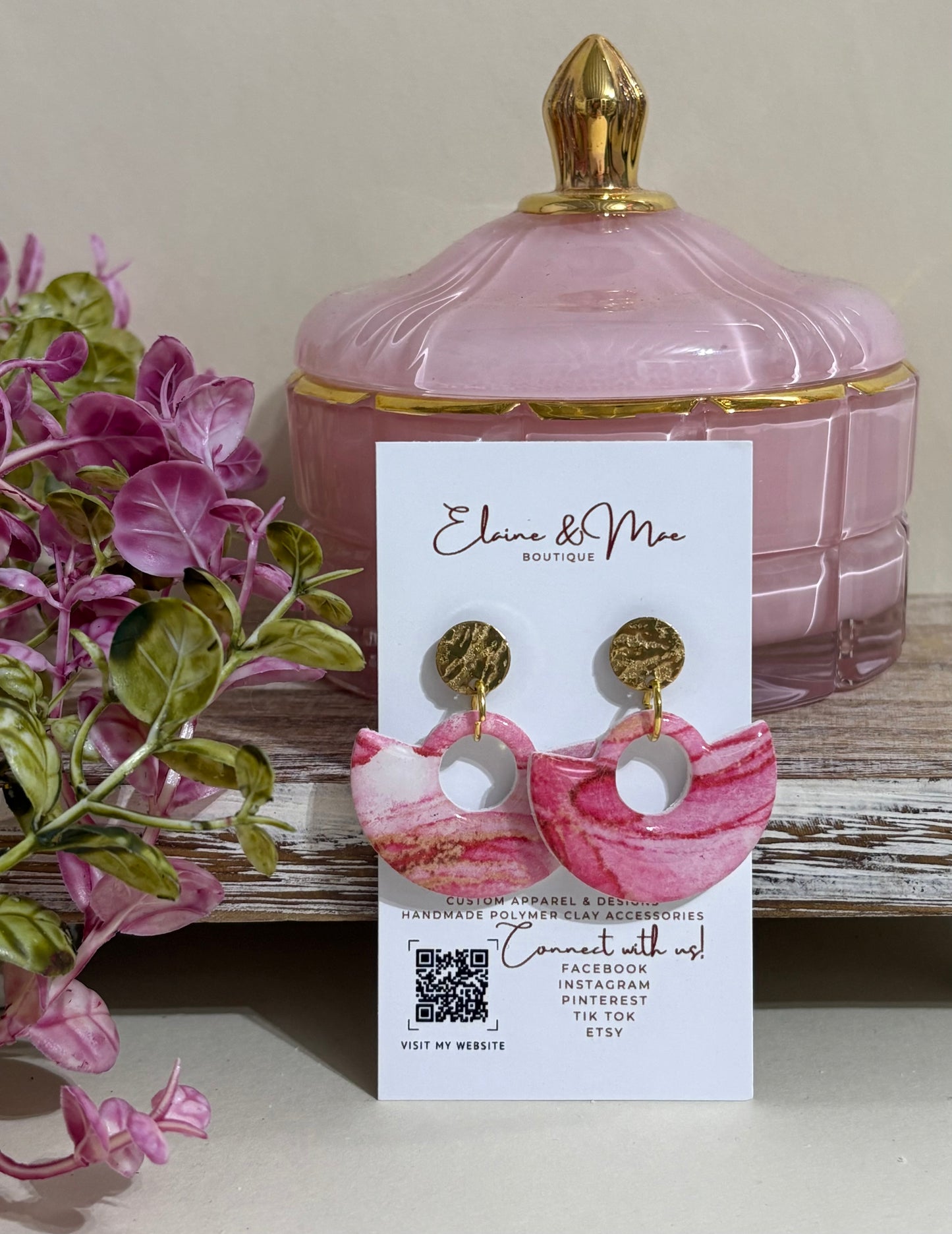 Pink and Gold Marble Collection