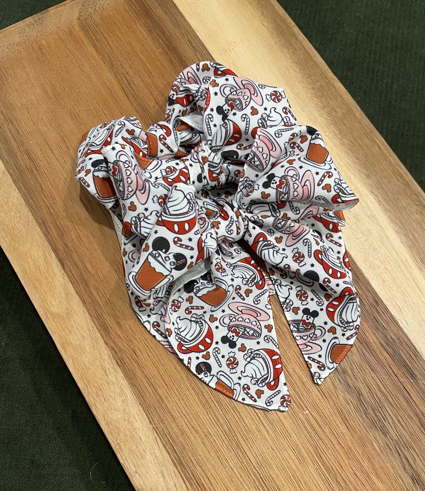 Mouse Cocoa Hair Bows