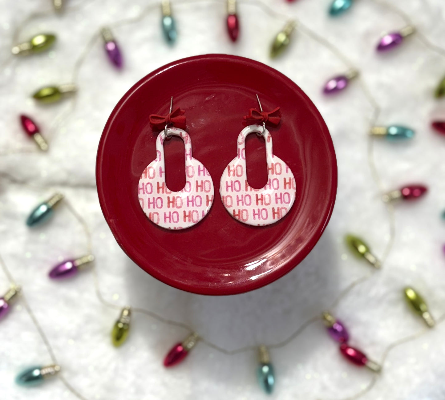 Classic Ho Ho Ho Dangles