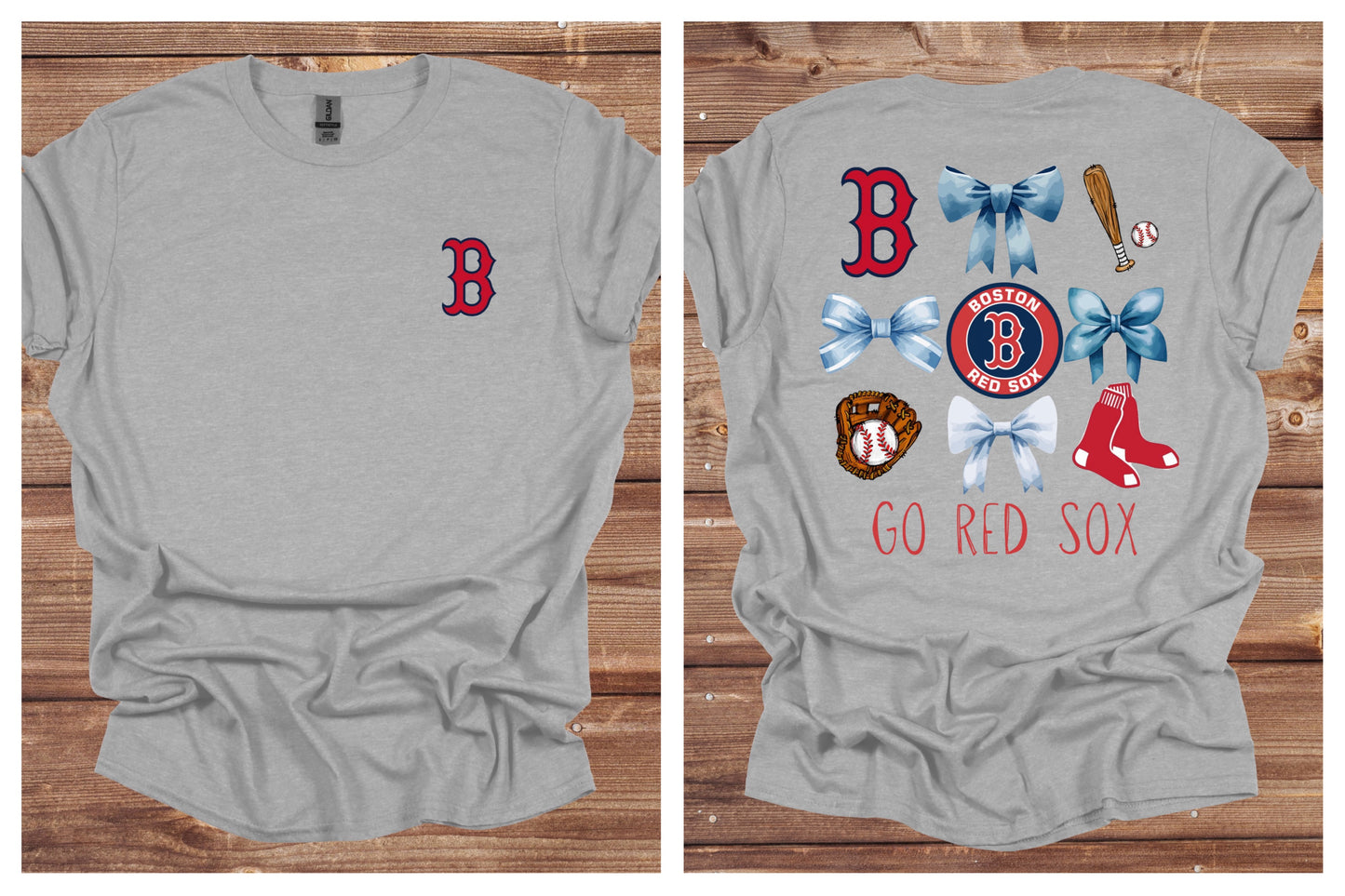 Baseball Tee: Red Sox
