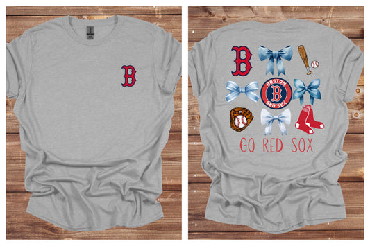 Baseball Tee: Red Sox