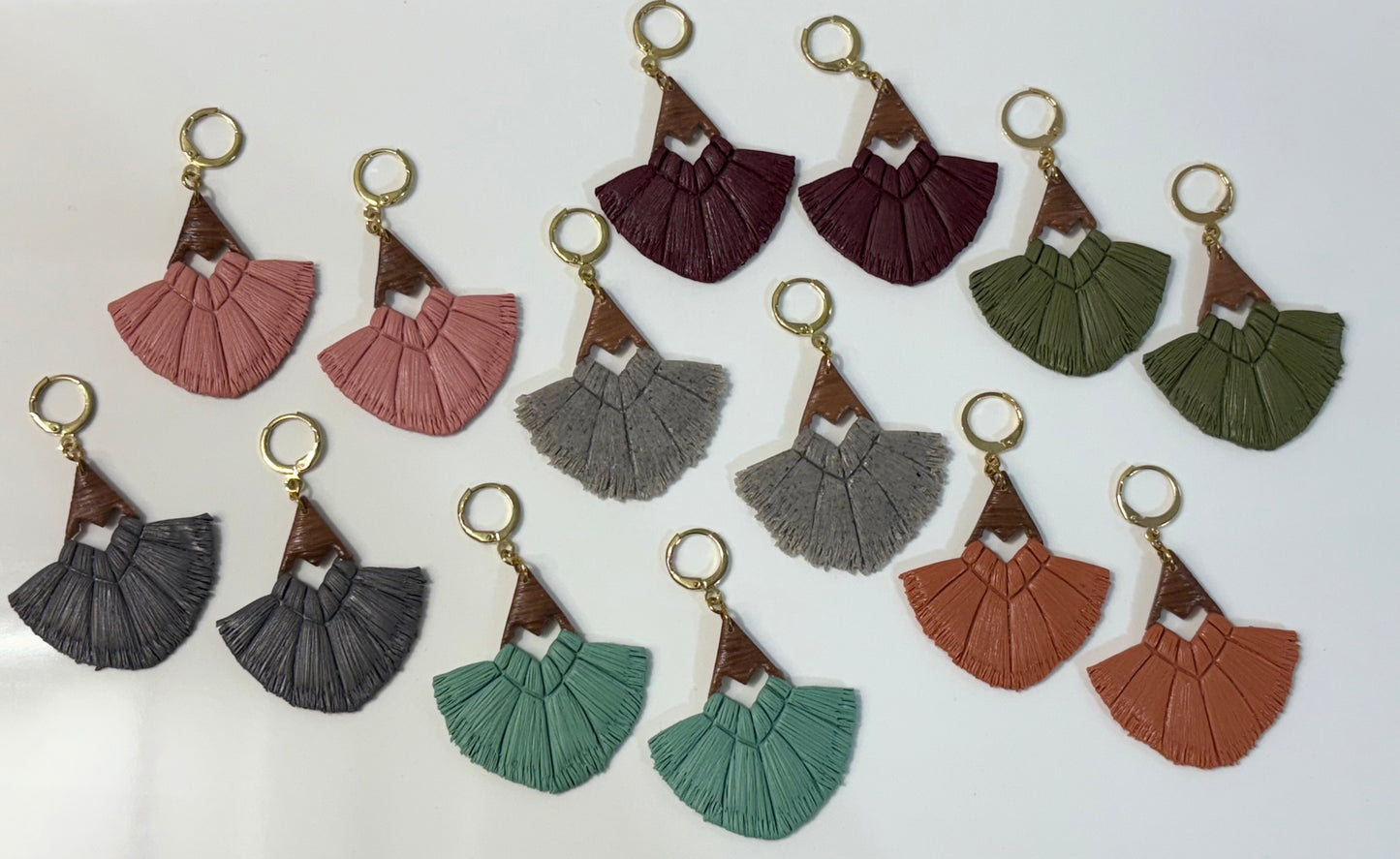 Wide Fan Macrame