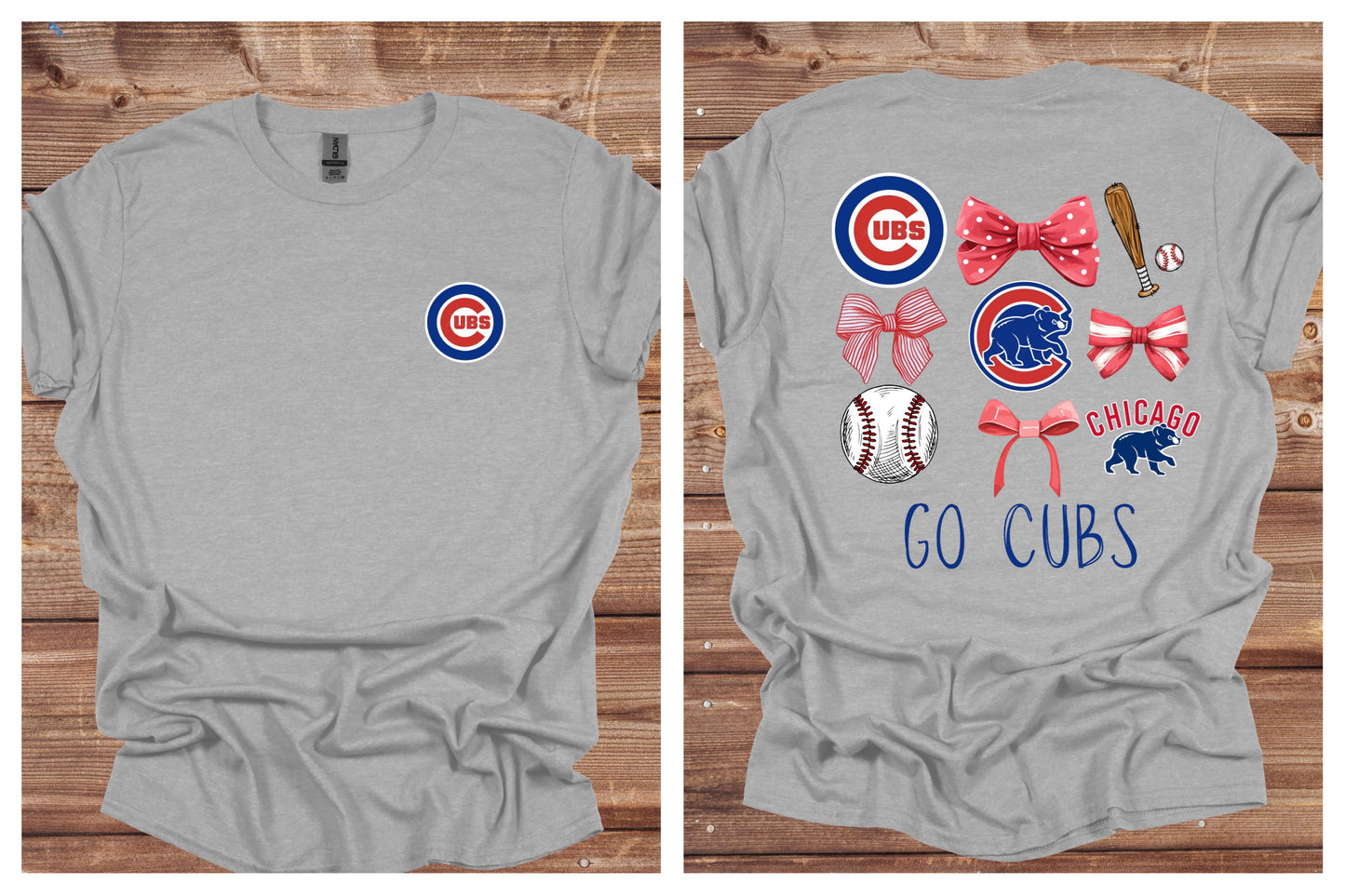 Baseball Tee: Cubs