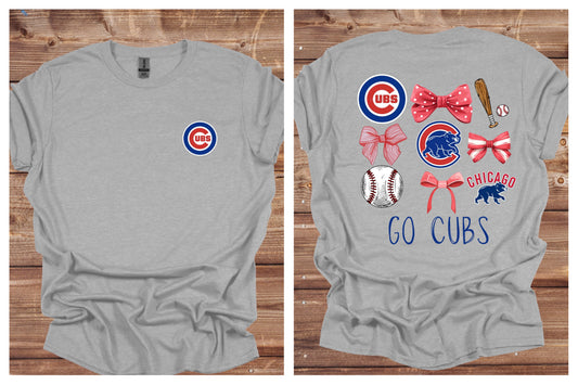 Baseball Tee: Cubs